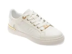 Pantofi sport ALDO albi, ICONISPEC 112, din piele ecologica imagine