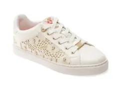 Pantofi sport ALDO albi, LEONIA 156, din piele ecologica imagine
