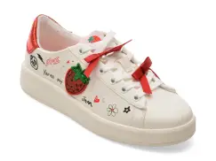 Pantofi sport ALDO albi, LOVESNEAKER 100, din piele ecologica imagine