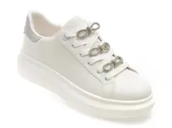 Pantofi sport ALDO albi, MERRICK 100, din piele ecologica imagine