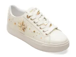 Pantofi sport ALDO albi, STARBRIGHT 100, din piele ecologica imagine