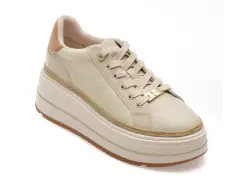 Pantofi sport ALDO bej, GARELIA 108, din piele ecologica imagine
