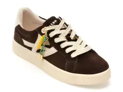 Pantofi sport ALDO maro, MTL72 SNEAKER, din piele intoarsa imagine