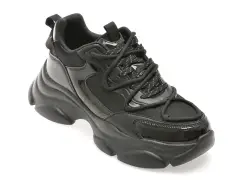 Pantofi sport ALDO negri, ANDREE 001, din piele ecologica imagine