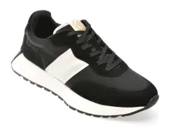 Pantofi sport ALDO negri, CLUBKICKS 001, din material textil imagine