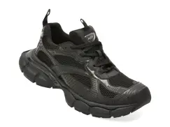 Pantofi sport ALDO negri, JENSEN 004, din material textil imagine