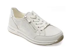 Pantofi sport ARA albi, 24801, din piele naturala imagine