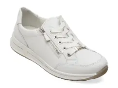 Pantofi sport ARA albi, 54801, din piele naturala imagine