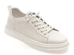 Pantofi sport BITE THE BULLET albi, 3001663, din piele naturala imagine
