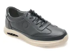 Pantofi sport BITE THE BULLET bleumarin, FV310, din piele naturala imagine