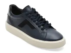 Pantofi sport BITE THE BULLET bleumarin, WB004, din piele naturala imagine