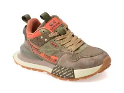 Pantofi sport BITE THE BULLET gri, 8011, din material textil imagine