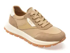 Pantofi sport BITE THE BULLET maro, 5773, din material textil imagine