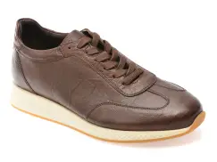 Pantofi sport BITE THE BULLET maro, 9111, din piele naturala imagine