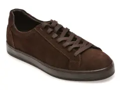 Pantofi sport BITE THE BULLET maro, HRZ019, din piele intoarsa imagine