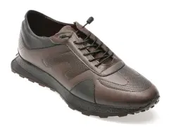 Pantofi sport BITE THE BULLET maro, OY2030, din piele naturala imagine