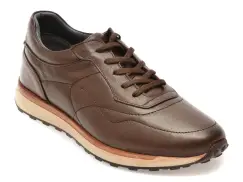 Pantofi sport BITE THE BULLET maro, RZ2027, din piele naturala imagine