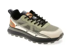 Pantofi sport BITE THE BULLET negri, 6156, din material textil imagine