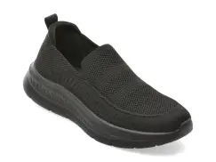 Pantofi sport BITE THE BULLET negri, HCQ25, din material textil imagine