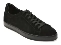 Pantofi sport BITE THE BULLET negri, HRZ019, din piele intoarsa imagine