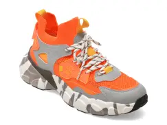 Pantofi sport BITE THE BULLET portocalii, 23168, din material textil imagine