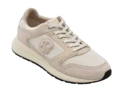 Pantofi sport BOSS bej, 4612, din material textil si piele naturala imagine