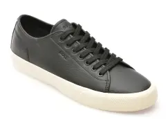 Pantofi sport BOSS negri, 7549, din piele ecologica imagine