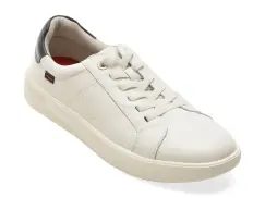Pantofi sport CALLAGHAN albi, 65700, din piele naturala imagine