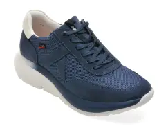 Pantofi sport CALLAGHAN bleumarin, 61205, din material textil si piele naturala imagine