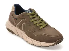Pantofi sport CALLAGHAN kaki, 63800, din piele naturala imagine