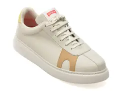 Pantofi sport CAMPER albi, K100743, din piele naturala imagine