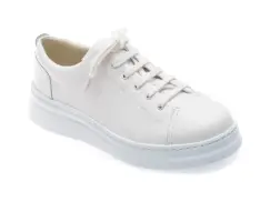 Pantofi sport CAMPER albi, K200508, din piele naturala imagine