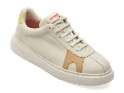 Pantofi sport CAMPER albi, K201311, din piele naturala imagine
