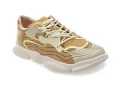 Pantofi sport CAMPER bej, K201694, din material textil imagine