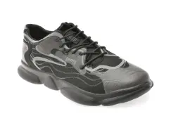 Pantofi sport CAMPER negri, K100992, din material textil imagine