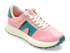Pantofi sport CAMPER roz, K201614, din material textil imagine
