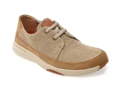 Pantofi sport CLARKS bej, EASELAC, din material textil imagine