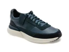Pantofi sport CLARKS bleumarin, CRAFPAC, din piele naturala imagine