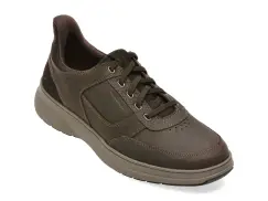 Pantofi sport CLARKS maro, MULLEAS, din piele naturala imagine