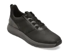 Pantofi sport CLARKS negri, MOTTRLX, din piele naturala imagine