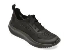 Pantofi sport CLARKS negri, SOLETIE, din material textil imagine