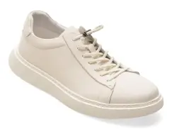 Pantofi sport EPICA albi, 2205, din piele naturala imagine