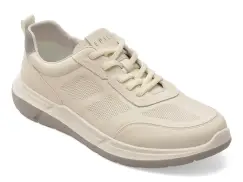 Pantofi sport EPICA albi, 250505, din piele naturala imagine