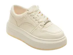 Pantofi sport EPICA albi, 2609, din piele naturala imagine