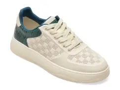 Pantofi sport EPICA albi, 5260, din piele naturala imagine