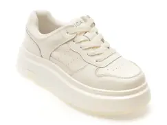 Pantofi sport EPICA albi, 556, din piele naturala imagine