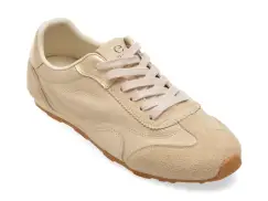 Pantofi sport EPICA albi, 8852, din piele naturala imagine