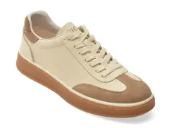 Pantofi sport EPICA bej, 59215, din piele naturala imagine