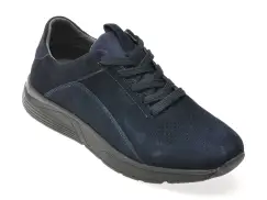 Pantofi sport EPICA bleumarin, 1009, din piele intoarsa imagine