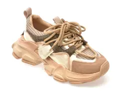 Pantofi sport EPICA maro, 5788, din material textil si piele naturala imagine